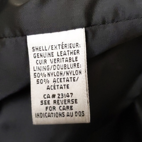 TALBOTS DARK BROWN LAMBSKIN COAT - Picture 6 of 7